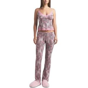 Skims Printed Camisole & Pants Sleep Set in Bloom Mini